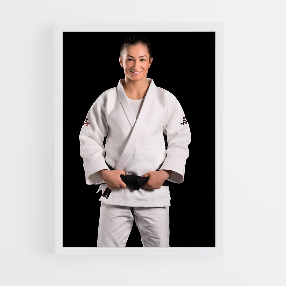 Poster Fierce Elegance – affiche Judo (vue 3)